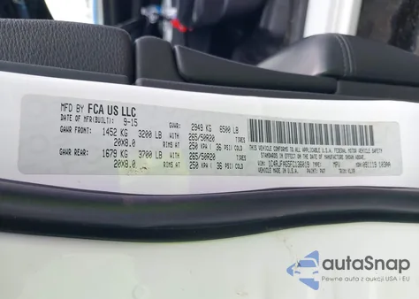 2015 Jeep Grand Cherokee Altitude from USA, damaged, VIN 1C4RJFAG5FC136019